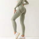 Leggins Mujer Push Up verde talla unica