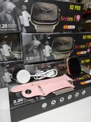 Smartwatch serie 10 con pantalla 2.2 pulgadas rosa