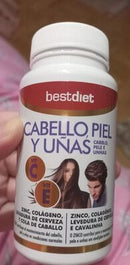 SUP Suplemento Cabello, Piel y Uñas – 60 Cápsulas Fortalecedoras